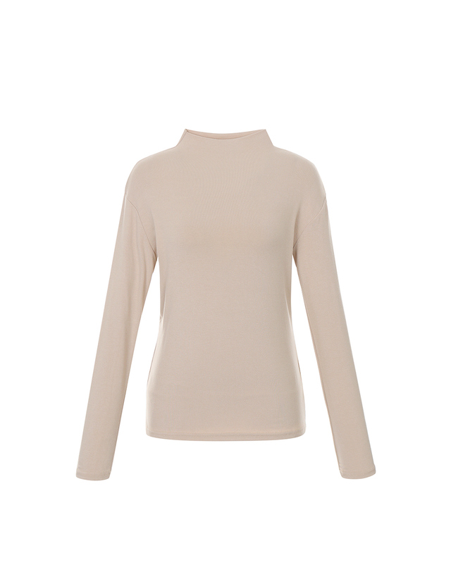 숲 [SOUP] 모크넥 베이직 티셔츠 (SZ9LT31) 착용컷