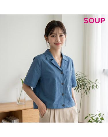 [SOUP] 포켓 반팔 재킷 (SZ5JK91)