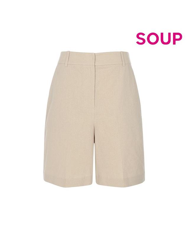 숲 [SOUP] 원턱 숏 팬츠 (SZ6SP30) 착용컷