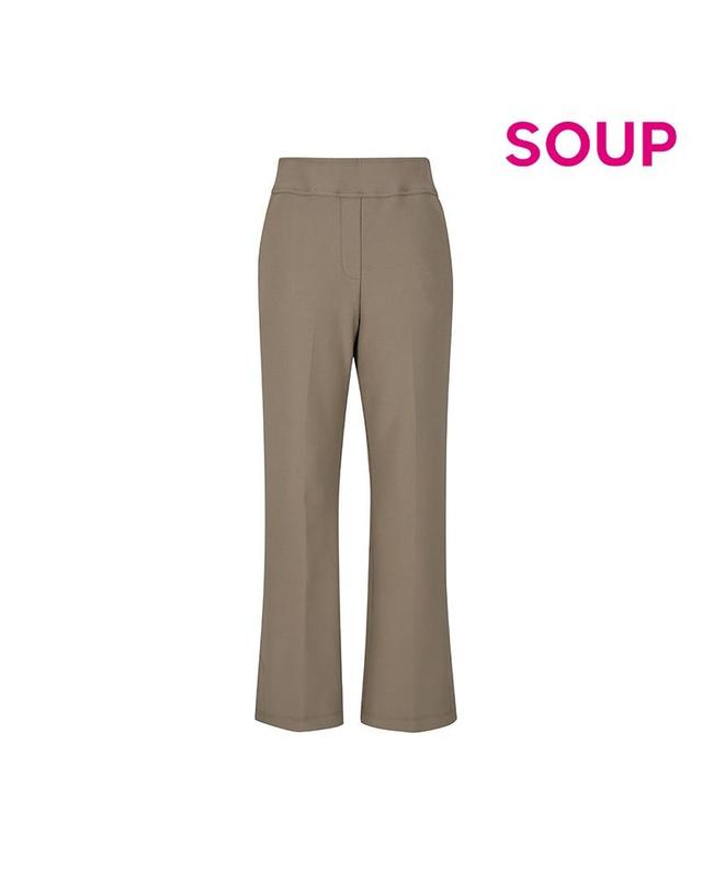 숲 [SOUP] 크레이프 저지 부츠컷 팬츠 (SZ9LP92) 착용컷