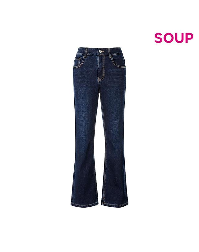 숲 [SOUP] 본딩 부츠컷 베이직 팬츠 (SZBDP30) 착용컷
