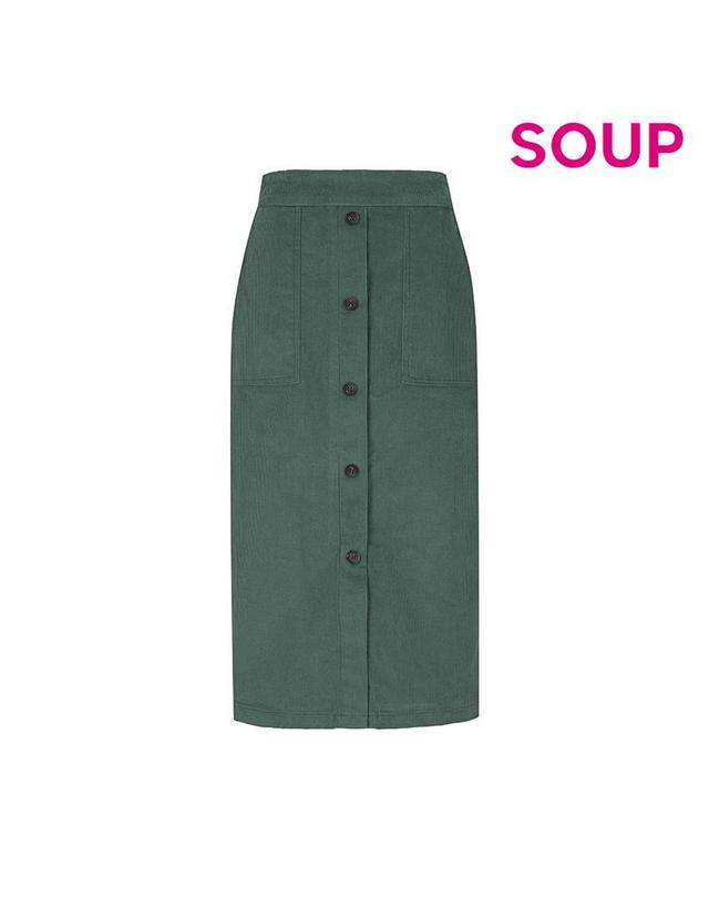 숲 [SOUP] 코듀로이 스커트 (SZASR80) 착용컷