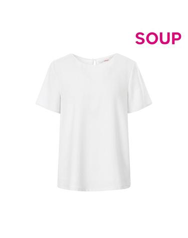 [SOUP] 슬림 루즈핏 블라우스 (OA5SSQ1)
