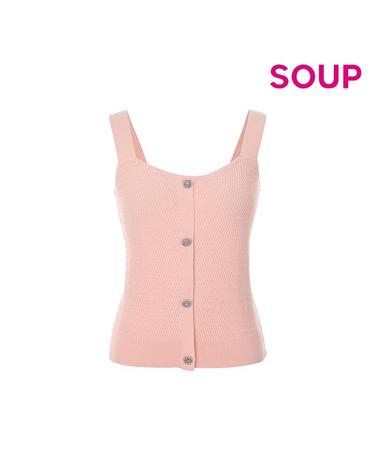 [SOUP] 슬리브리스 니트 나시 (SA4SK85)