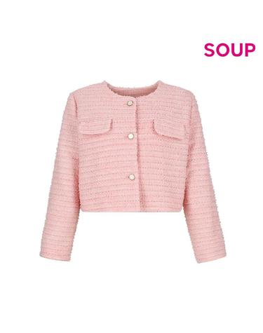 [SOUP] 플랩 트위드 재킷 (OA3JKT1)