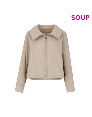 [SOUP] 빅카라 집업 자켓 (OA3UJT1)