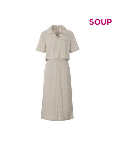 [SOUP] 나일론 셋업 원피스 (OA7OPT2)