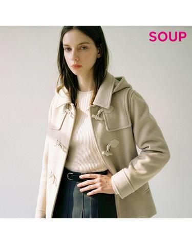 [SOUP] 칼라넥 하프 더플 코트 (SC1HCK1)