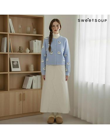 [SOUP] 코듀로이 A라인 스커트 (WBBSRE2)
