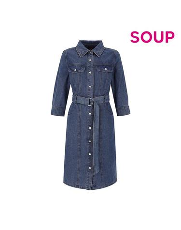 [SOUP] 데님 원피스 (SA4OP39)