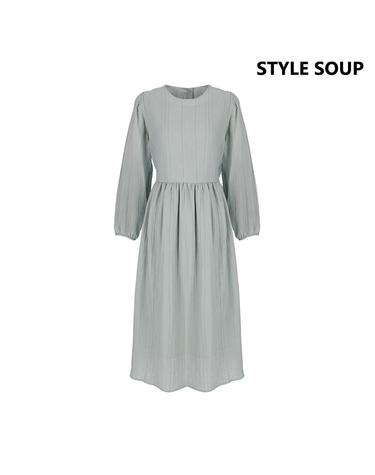 [SOUP] 사이드 스트랩 롱 원피스 (SC2OPH1)