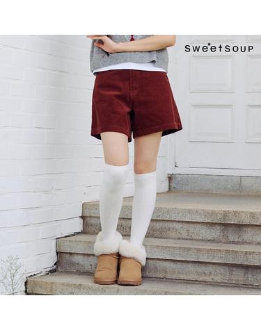 [SOUP] 코듀로이 크롭 팬츠 (WBASPE1)
