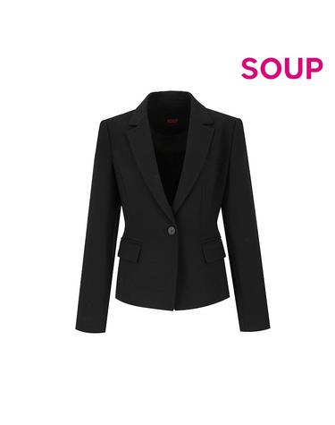 [SOUP] 슬림 원버튼 셋업 정장 재킷 (SA9TJ90)