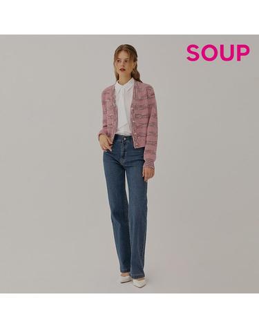 [SOUP] 인밴딩 세미 와이드 데님 팬츠 (SA9DP32)