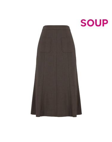 [SOUP] 아웃포켓 머메이드 스커트 (SA9SR32)