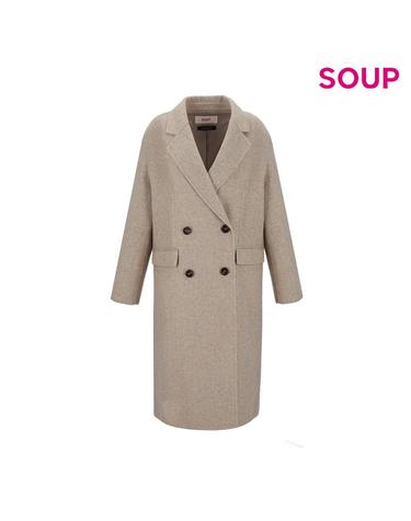 [SOUP] 울 블렌드 핸드메이드 코트 (OABHCQ7)