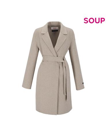 [SOUP] 캐시미어 블렌드 핸드메이드 코트 (OAAHCQ1)