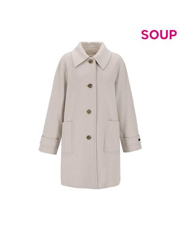 [SOUP] 울 블렌드 핸드메이드 코트 (OAAHCQ2)