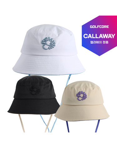[25년신상]캘러웨이 HW CG TWILL LOGO BUCKET 트윌 로고 여성 버킷햇