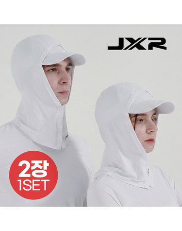 [2장-1세트/UV차단]JXR 아이스쉴드 햇빛가리개 발란스 자외선차단 후드 모자커버
