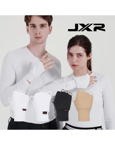 [1장/UV차단]JXR 발란스 스킨 손등 오른손 매쉬망사 냉감 장갑/토시(남/여공용)