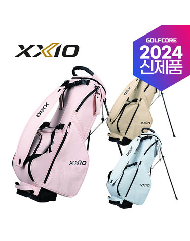 [2024년신제품]젝시오 GGC-X160 레이디스 에센셜 PU원단 9.5인치 캐디백-3종칼라