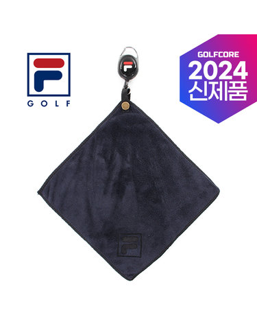 [24년신상]FILA GOLF 휠라골프 초극세사 릴 타월-1(파크골프/골프겸용)