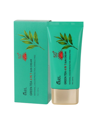 이켈 녹차 포인원 선크림 70ml SPF50+PA+++