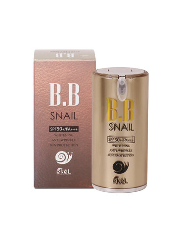 이켈 스네일 비비크림 21호 라이트베이지 SPF50+PA+++ 50g (펌프형)