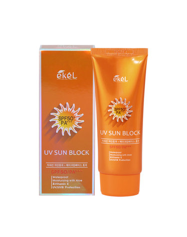 이켈 UV 선 블록 크림 SPF50 PA+++ 70ml /선크림