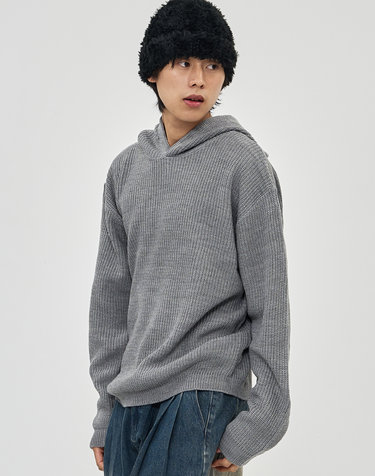 부들 퍼 비니 블랙