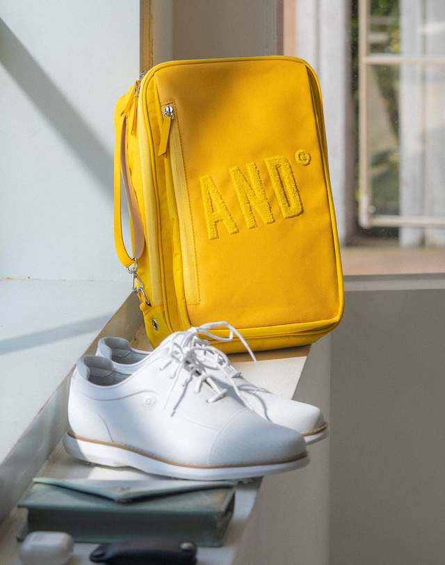 앤드골프 Sports Bag Yellow 착용컷