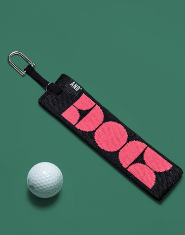 Pleats Ball Towel Modern Pink
