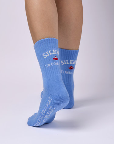 Middle Socks Blue