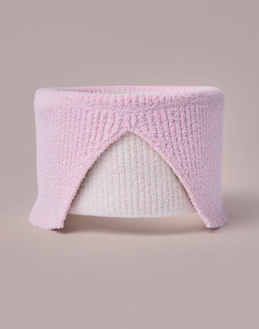 High Neck Warmer Pink