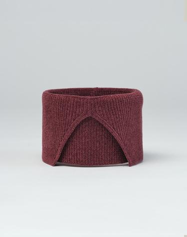 앤드골프 High Neck Warmer Solid Burgundy