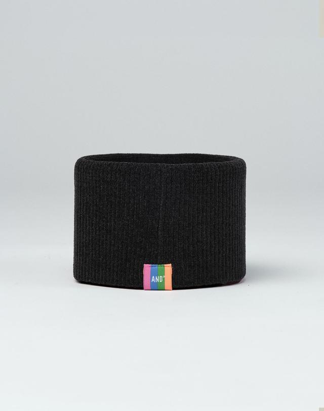 앤드골프 High Neck Warmer Solid Black 착용컷