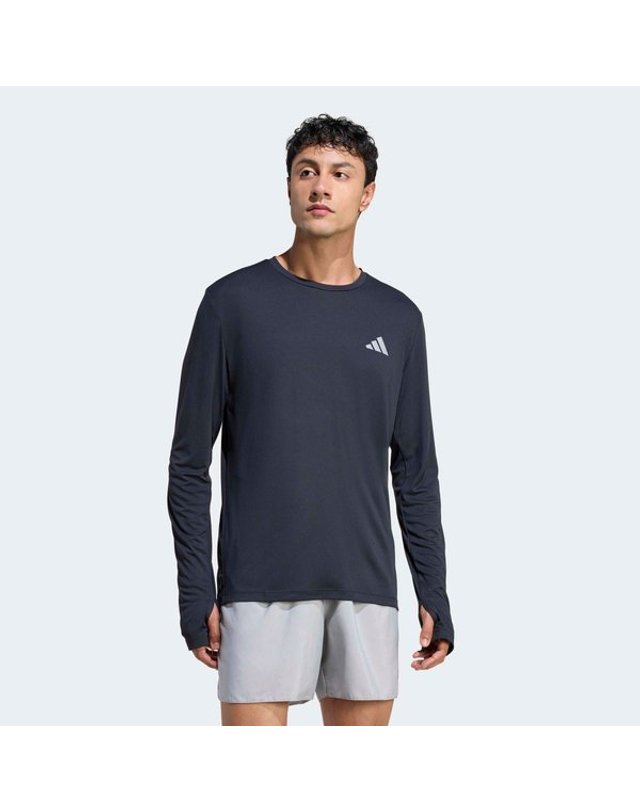 아디다스 [갤러리아] [MENS RUNNING] adi365 러닝 에센셜 롱슬리브 탑 (KE8424) 착용컷