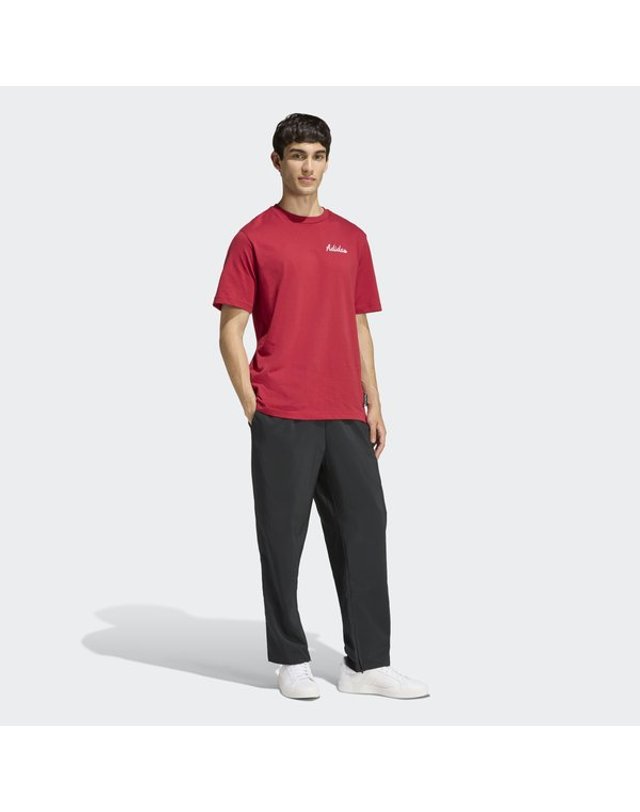 아디다스 [갤러리아] [MENS SPORTSWEAR] 노블티 볼 그래픽 반팔 티셔츠 (JZ5035) 착용컷