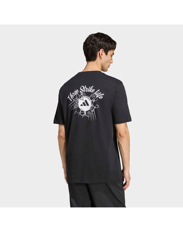 아디다스 [갤러리아] [MENS SPORTSWEAR] 노블티 볼 그래픽 반팔 티셔츠 (JZ5036) 착용컷