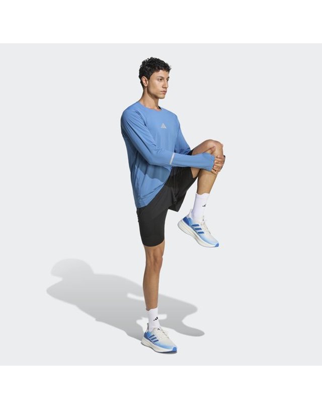 아디다스 [갤러리아] [MENS RUNNING] 아디365 클라이마쿨+ 4포켓 투인원 쇼츠 (KE8215) 착용컷