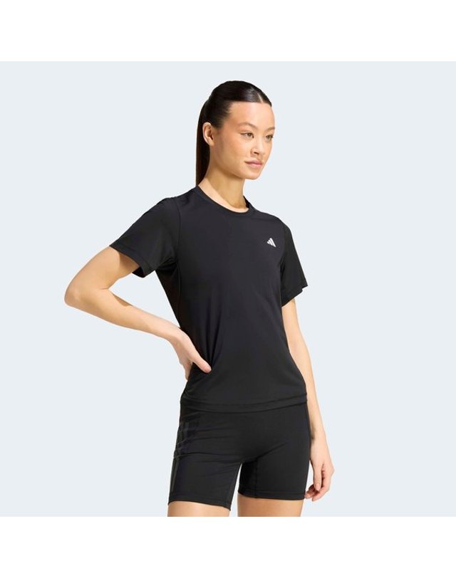 아디다스 [갤러리아] [WOMENS TRAINING] 프라임리프트 에센셜 워크아웃 티셔츠 (KW4399) 착용컷