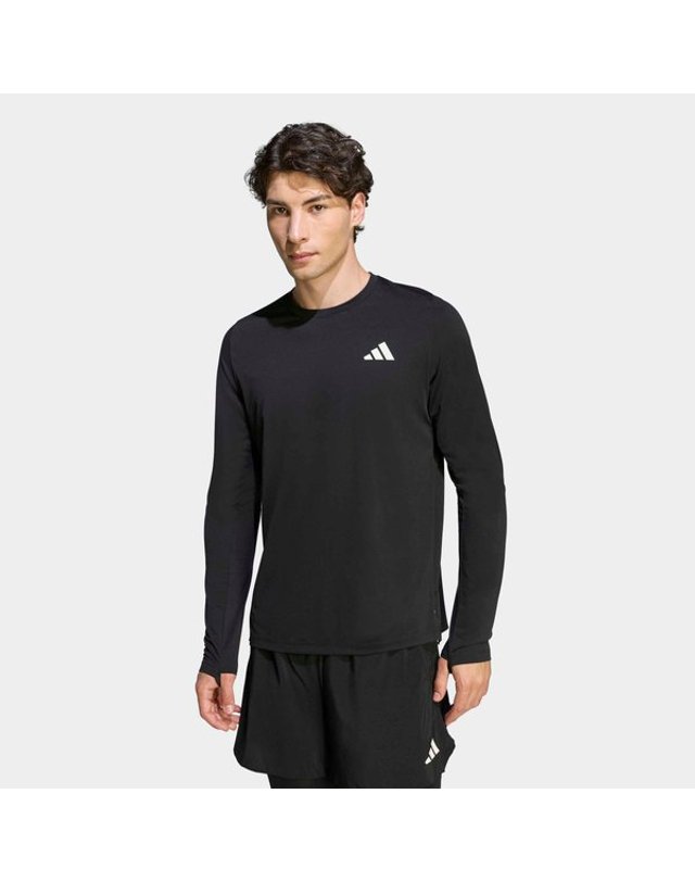 아디다스 [갤러리아] [MENS RUNNING] adi365 러닝 클라이마쿨 아이코닉 롱슬리브 (KR8311) 착용컷