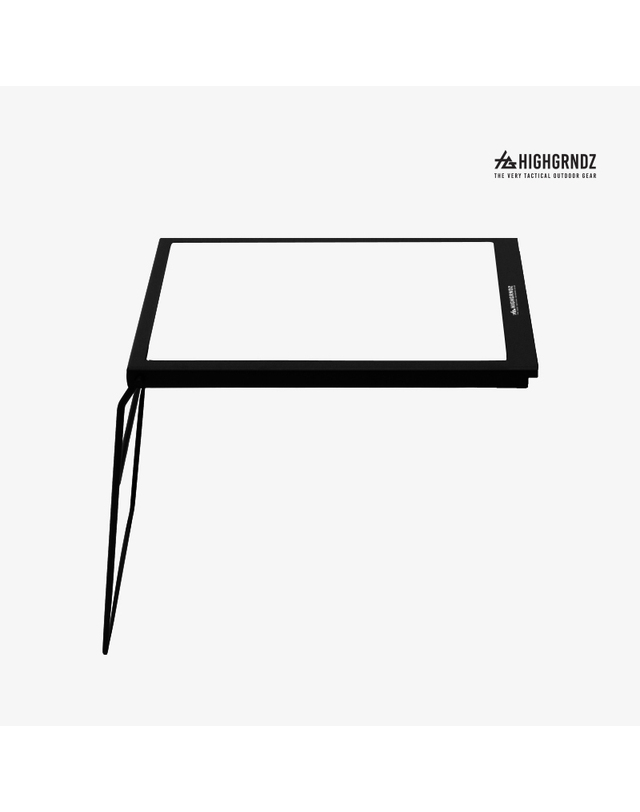 하이그라운즈 하이그라운즈 스툴 원버너 플랫 플레이트 호환 거치대 큐브 IGT 캠핑 테이블 착용컷