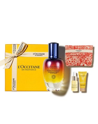 [갤러리아] 록시땅 (기프트)(단독) 이모르뗄 리셋 오일 인 세럼 50ml(+디럭스 3종)