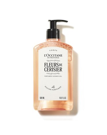 [갤러리아] 록시땅 플뢰르 드 세리지에 퍼퓸드 샤워 젤 500ml(체리 블라썸)