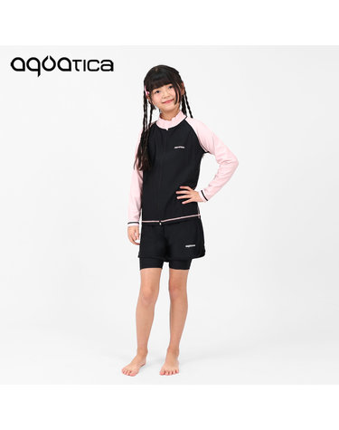 아쿠아티카 아동 래쉬가드 AQAJJ451+AQA420 반바지3부워터레깅스 일반용수경5종세트 AQAJJ451+AQA420일반용