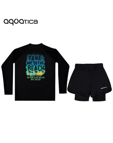 아쿠아티카 아동 래쉬가드 AQA390+AQA420 반바지3부워터레깅스(only one) AQA390+AQA420