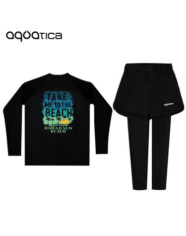 아쿠아티카 아동 래쉬가드 AQA390+AQA421 반바지워터레깅스(only one) AQA390+AQA421