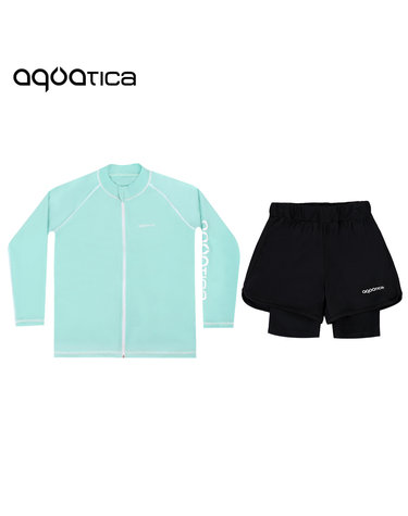 아쿠아티카 아동 래쉬가드 AQAJJ452+AQA420 반바지3부워터레깅스(only one) AQAJJ452+AQA420